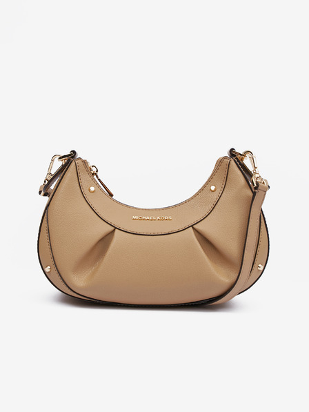 Michael Kors Béžová dámská kožená crossbody kabelka Michael Kors