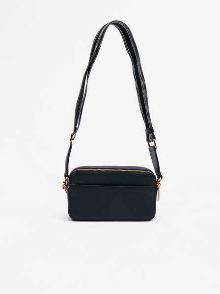 Michael Kors Černá dámská kožená crossbody kabelka Michael Kors Xbody