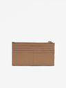 Michael Kors Hnědé dámské kožené pouzdro na karty Michael Kors Card Case