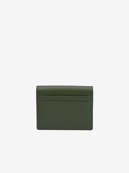 Michael Kors Tmavě zelená dámská kožená peněženka Michael Kors