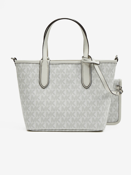 Michael Kors Bílá dámská vzorovaná kabelka Michael Kors XS Open Tote