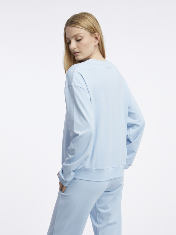 HUGO Světle modrá dámská mikina HUGO