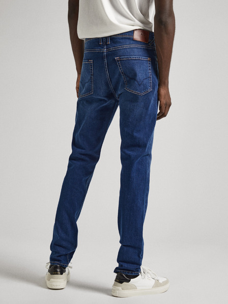 Pepe Jeans Tmavě modré pánské skinny fit džíny Pepe Jeans