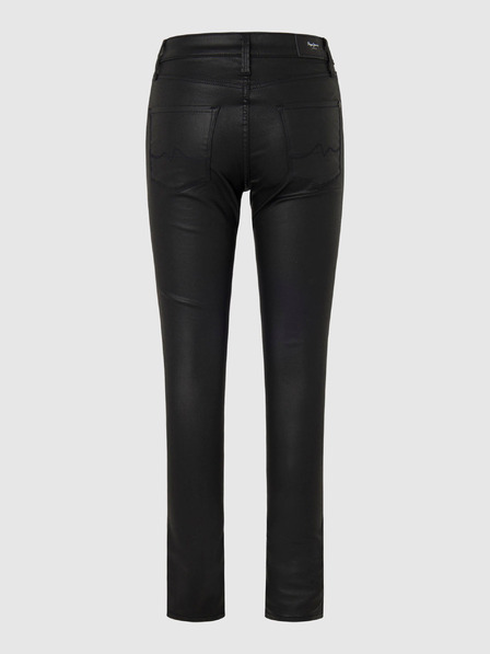 Pepe Jeans Černé dámské slim fit kalhoty Pepe Jeans