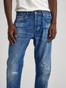 Pepe Jeans Modré pánské straight fit džíny Pepe Jeans