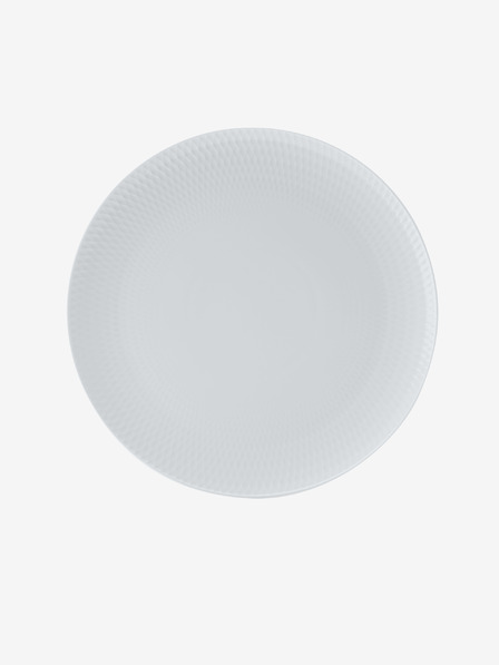 Maxwell & Williams Bílý porcelánový klubový talíř Diamonds 30cm Maxwell & Williams