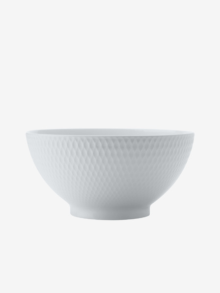 Maxwell & Williams Bílá porcelánová miska na nudle Diamonds 20cm Maxwell & Williams