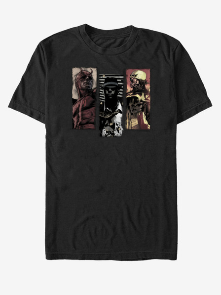 ZOOT.Fan Černé unisex tričko Marvel Complex Space