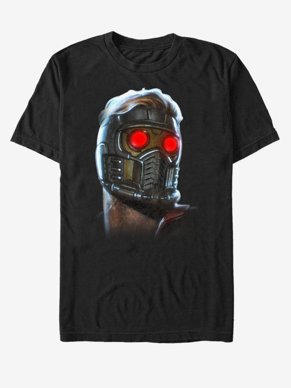 ZOOT.Fan Černé unisex tričko Star-Lord Strážci Galaxie ZOOT.FAN Marvel