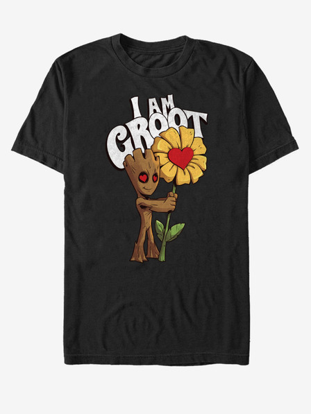 ZOOT.Fan Černé unisex tričko I Am Groot Strážci Galaxie Marvel