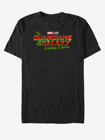 ZOOT.Fan Černé unisex tričko Holiday special Strážci Galaxie ZOOT.FAN Marvel