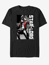 ZOOT.Fan Černé unisex tričko Star-Lord Strážci Galaxie ZOOT.FAN Marvel