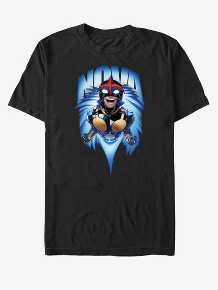 ZOOT.Fan Černé unisex tričko Nova Strážci Galaxie ZOOT.FAN Marvel