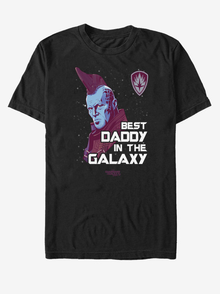 ZOOT.Fan Best daddy in the galaxy Yondu Strážci Galaxie ZOOT.FAN Marvel - unisex tričko