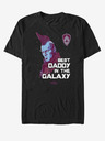 ZOOT.Fan Best daddy in the galaxy Yondu Strážci Galaxie ZOOT.FAN Marvel - unisex tričko