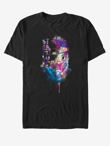 ZOOT.Fan Černé unisex tričko Star-Lord Strážci Galaxie ZOOT.FAN Marvel