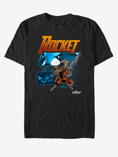 ZOOT.Fan Černé unisex tričko Marvel Nebulas For Real
