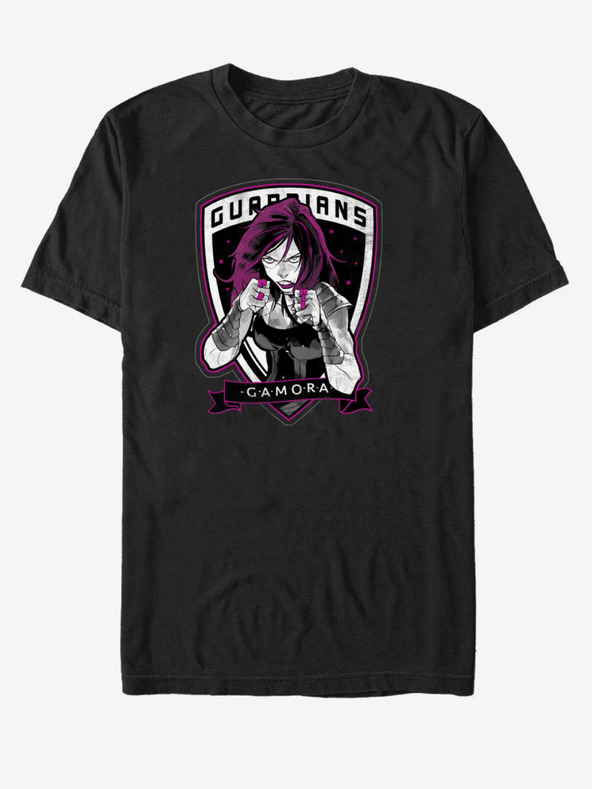 ZOOT.Fan Černé unisex tričko Gamora Strážci Galaxie ZOOT.FAN Marvel