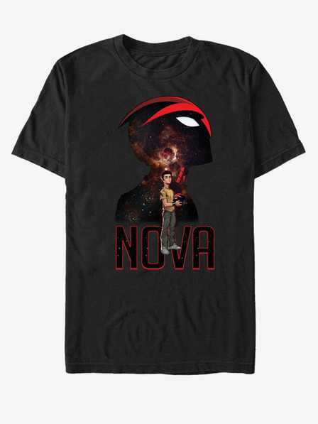 ZOOT.Fan Černé unisex tričko Nova Strážci Galaxie ZOOT.FAN Marvel