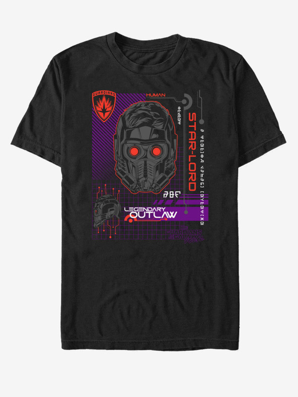ZOOT.Fan Star-Lord Strážci Galaxie ZOOT.FAN Marvel - unisex tričko