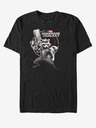 ZOOT.Fan Černé unisex tričko Rocket Strážci Galaxie ZOOT.FAN Marvel