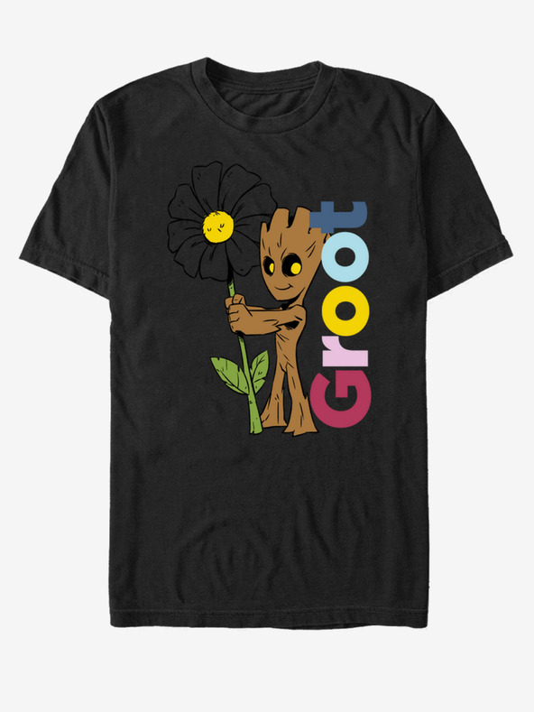 ZOOT.Fan Černé unisex Groot Strážci Galaxie ZOOT.FAN Marvel