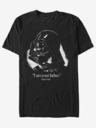 ZOOT.Fan Černé unisex tričko ZOOT.Fan Star Wars Vader is the Father