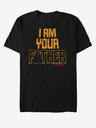 ZOOT.Fan Černé unisex tričko ZOOT.Fan Star Wars Father Time