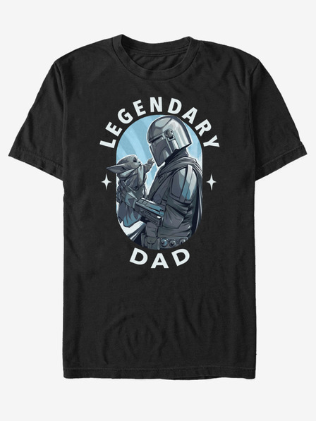 ZOOT.Fan Černé unisex tričko ZOOT.Fan Star Wars Legendary Dad