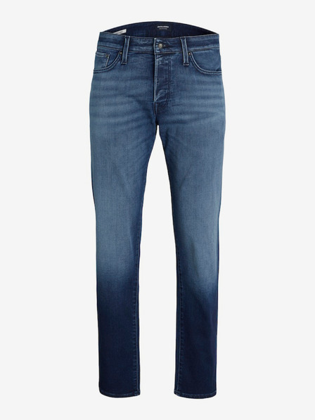 Jack & Jones Modré pánské slim fit džíny Jack & Jones Glenn