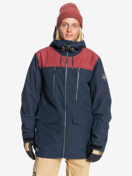 Quiksilver Tmavě modrá pánská bunda Quiksilver Fairbanks