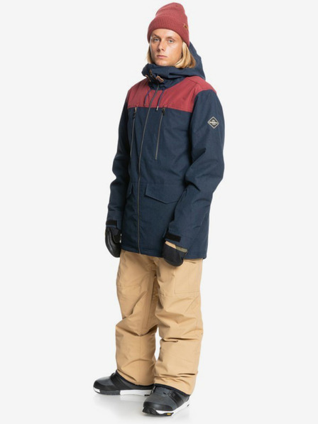 Quiksilver Tmavě modrá pánská bunda Quiksilver Fairbanks