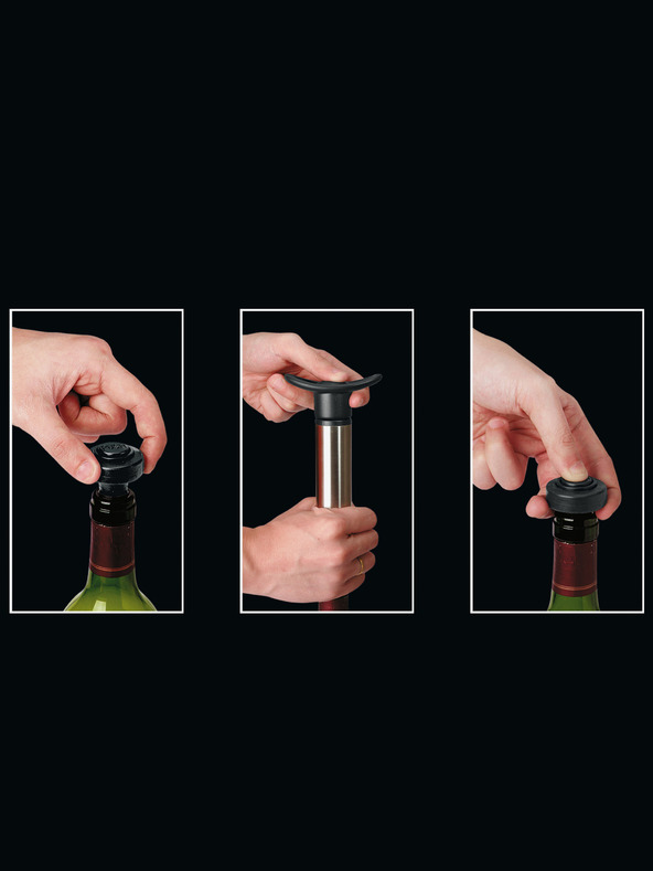 Cilio Vakuová pumpa se dvěma uzávěry na víno Cilio