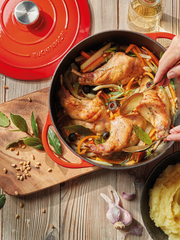 Küchenprofi Červený hrnec Küchenprofi Provence (28 cm)