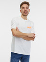 Scotch & Soda Bílé pánské tričko Scotch & Soda