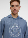 ONLY & SONS Modrá pánská mikina s kapucí ONLY & SONS Lamer