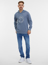 ONLY & SONS Modrá pánská mikina s kapucí ONLY & SONS Lamer