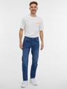 Jack & Jones Modré pánské slim fit džíny Jack & Jones Mike