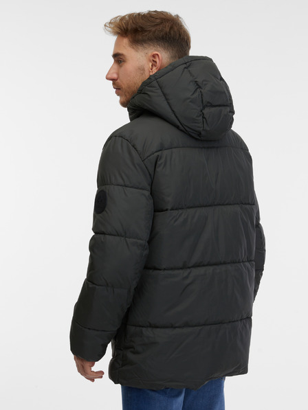 ONLY & SONS Černá pánská prošívaná bunda ONLY & SONS Arwin