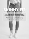 Pieces Černé skinny fit džíny Pieces