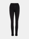 Pieces Černé skinny fit džíny Pieces