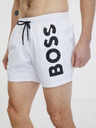 BOSS Bílé pánské plavky BOSS