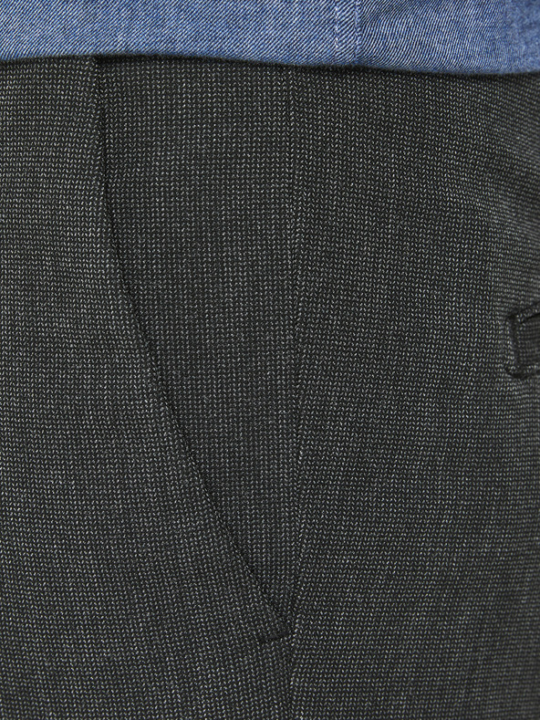 Jack & Jones Tmavě šedé kalhoty Jack & Jones Marco