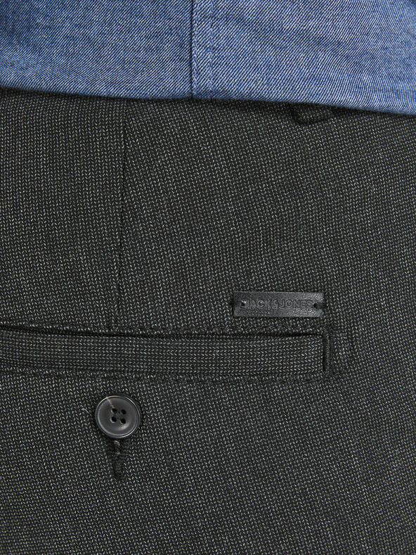 Jack & Jones Tmavě šedé kalhoty Jack & Jones Marco