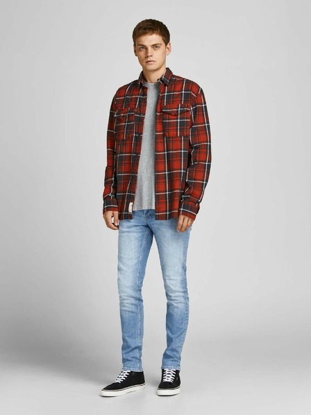 Jack & Jones Světle modré skinny fit džíny Jack & Jones Glenn