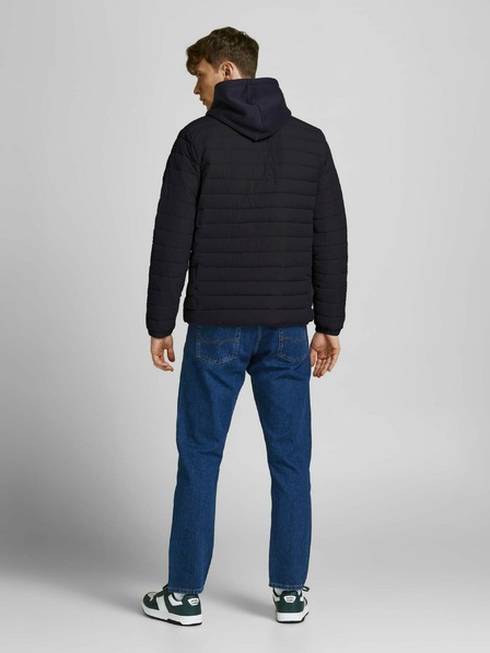Jack & Jones Černá prošívaná bunda Jack & Jones Puffer