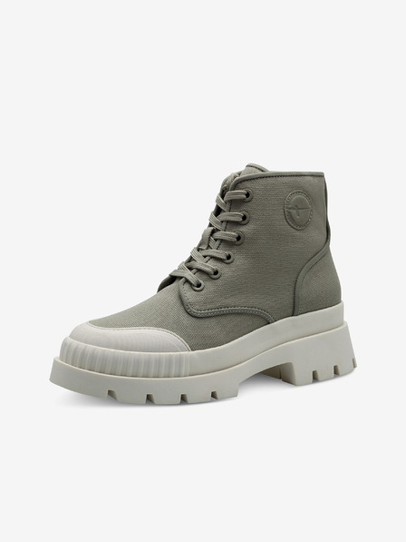 Tamaris Khaki dámské kotníkové boty Tamaris