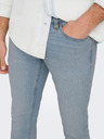 ONLY & SONS Světle modré pánské slim fit džíny ONLY & SONS Loom