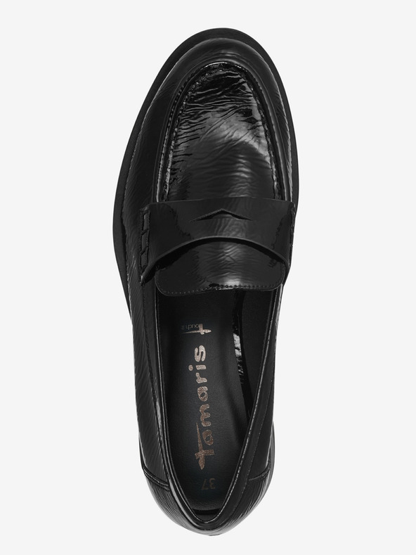 Tamaris Černé dámské mokasíny Tamaris