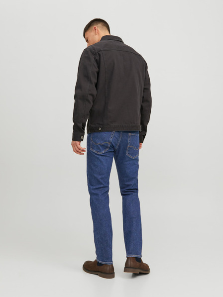 Jack & Jones Modré pánské slim fit džíny Jack & Jones Mike